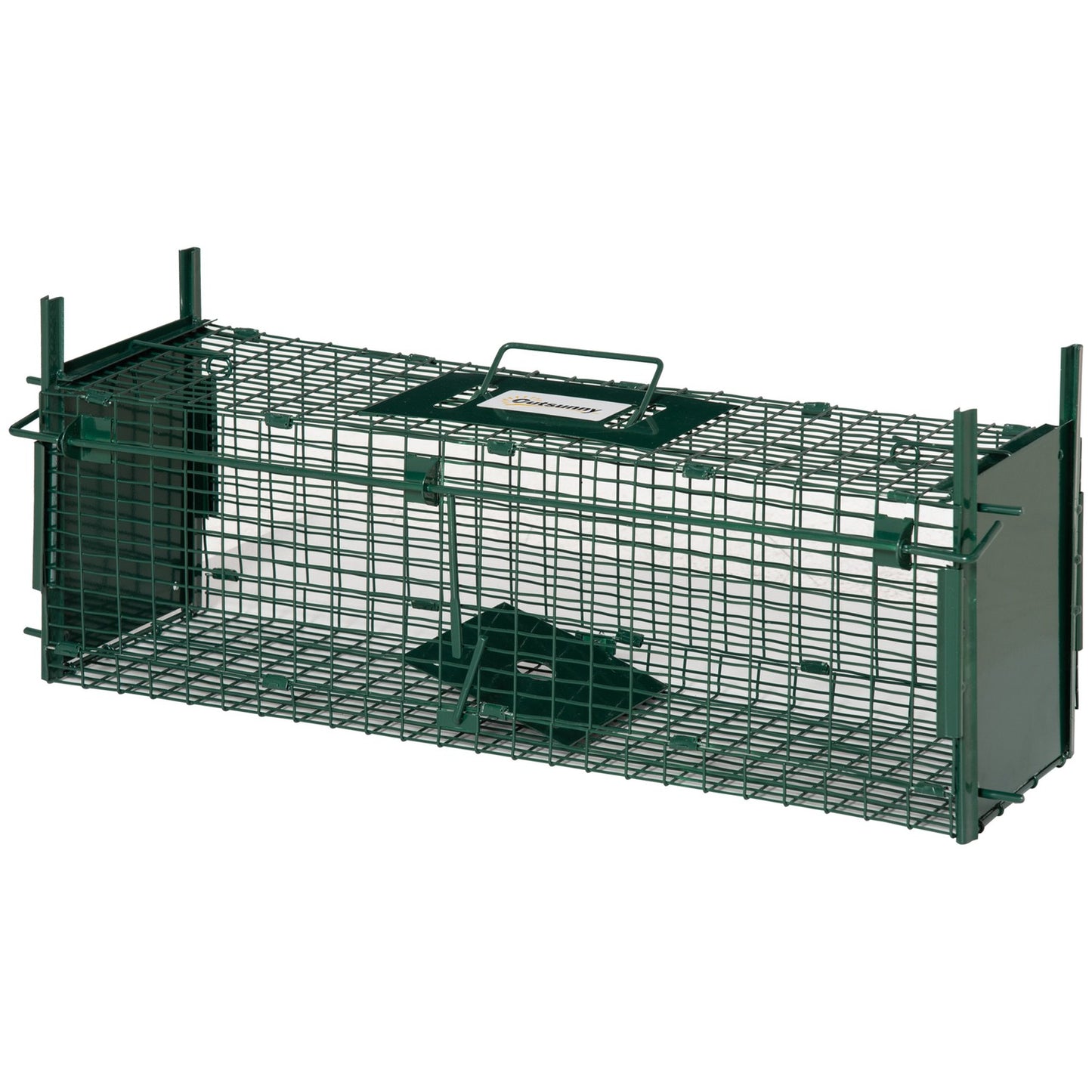 Live Trap - Double door Steel wire trap, 60x18x20 cm