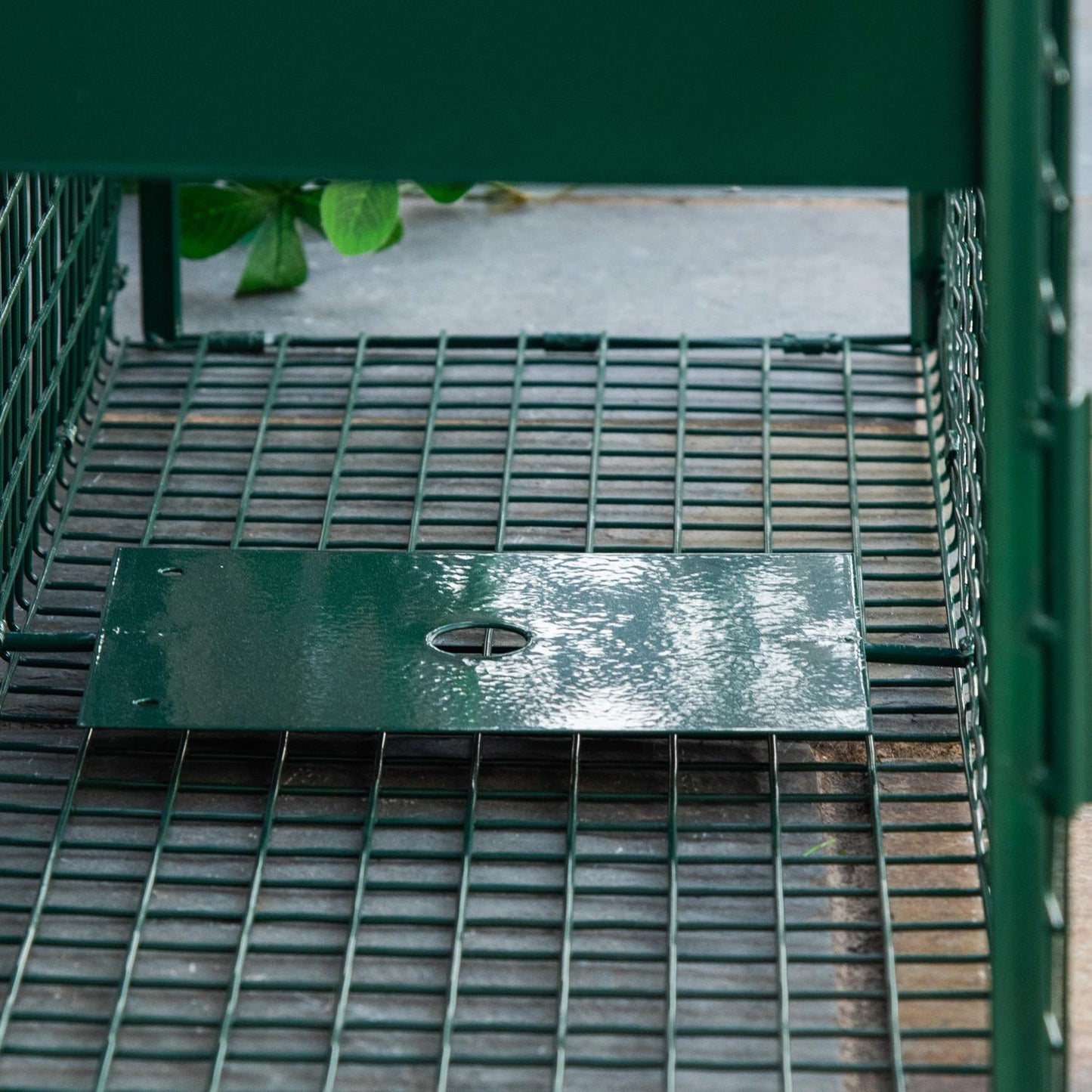 Live trap for martens & rats, double door, steel, 80cm
