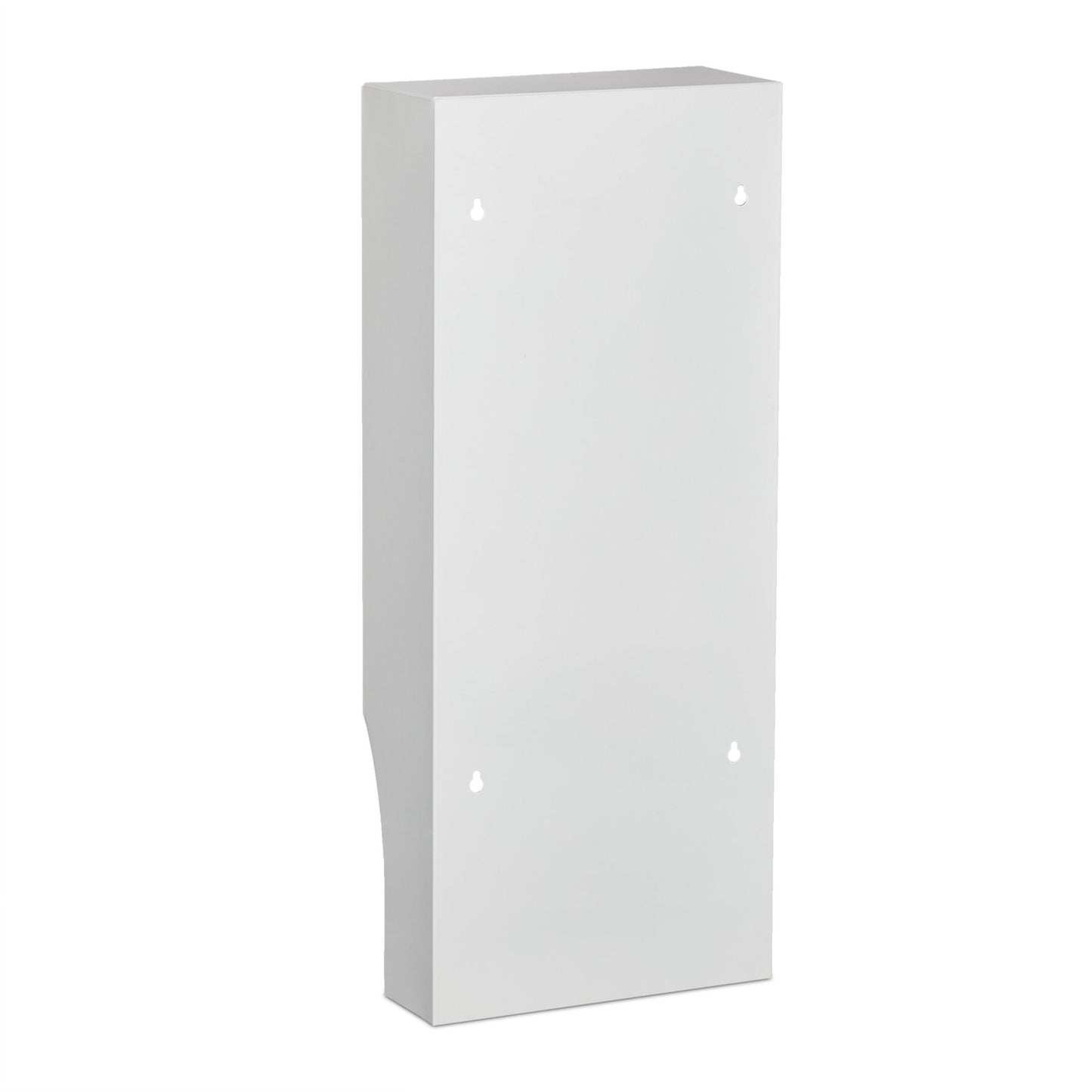 Lockable medicine cabinet with glass door