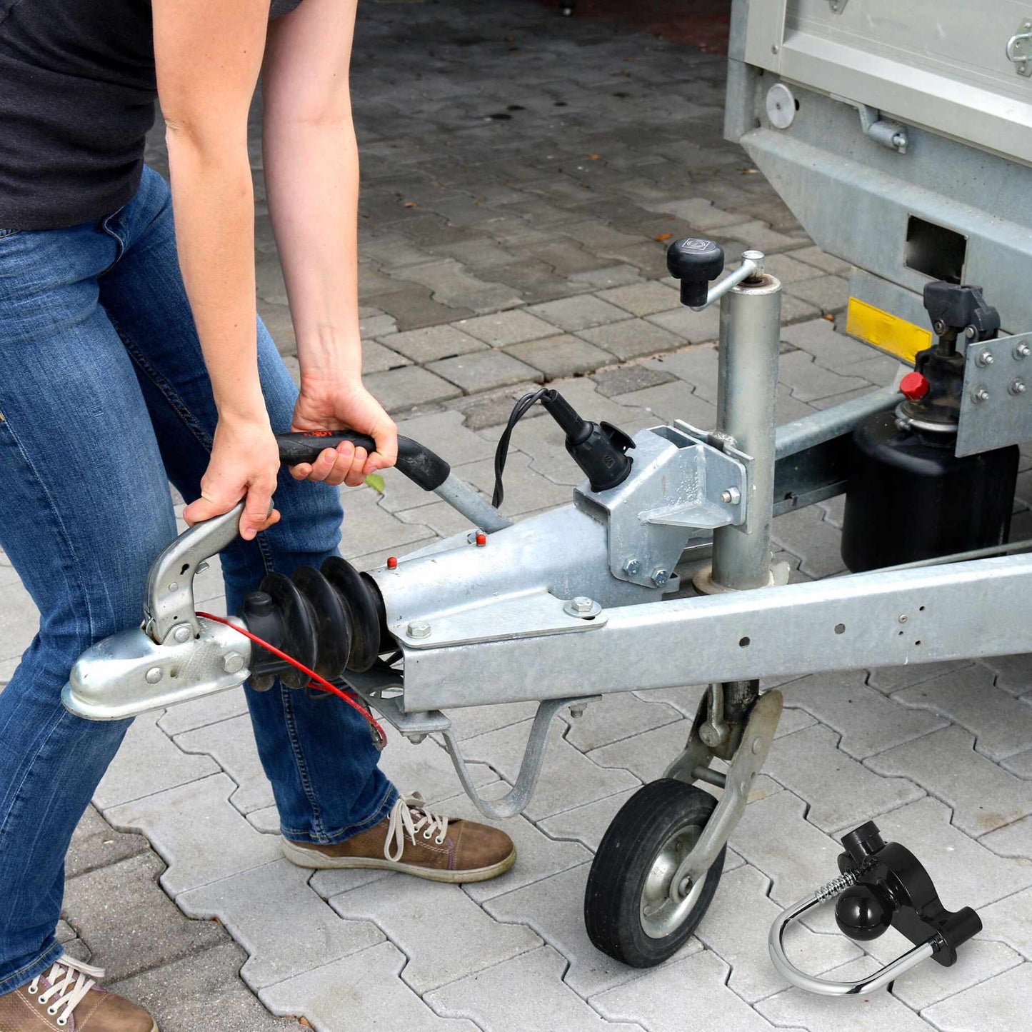 Lock for trailer