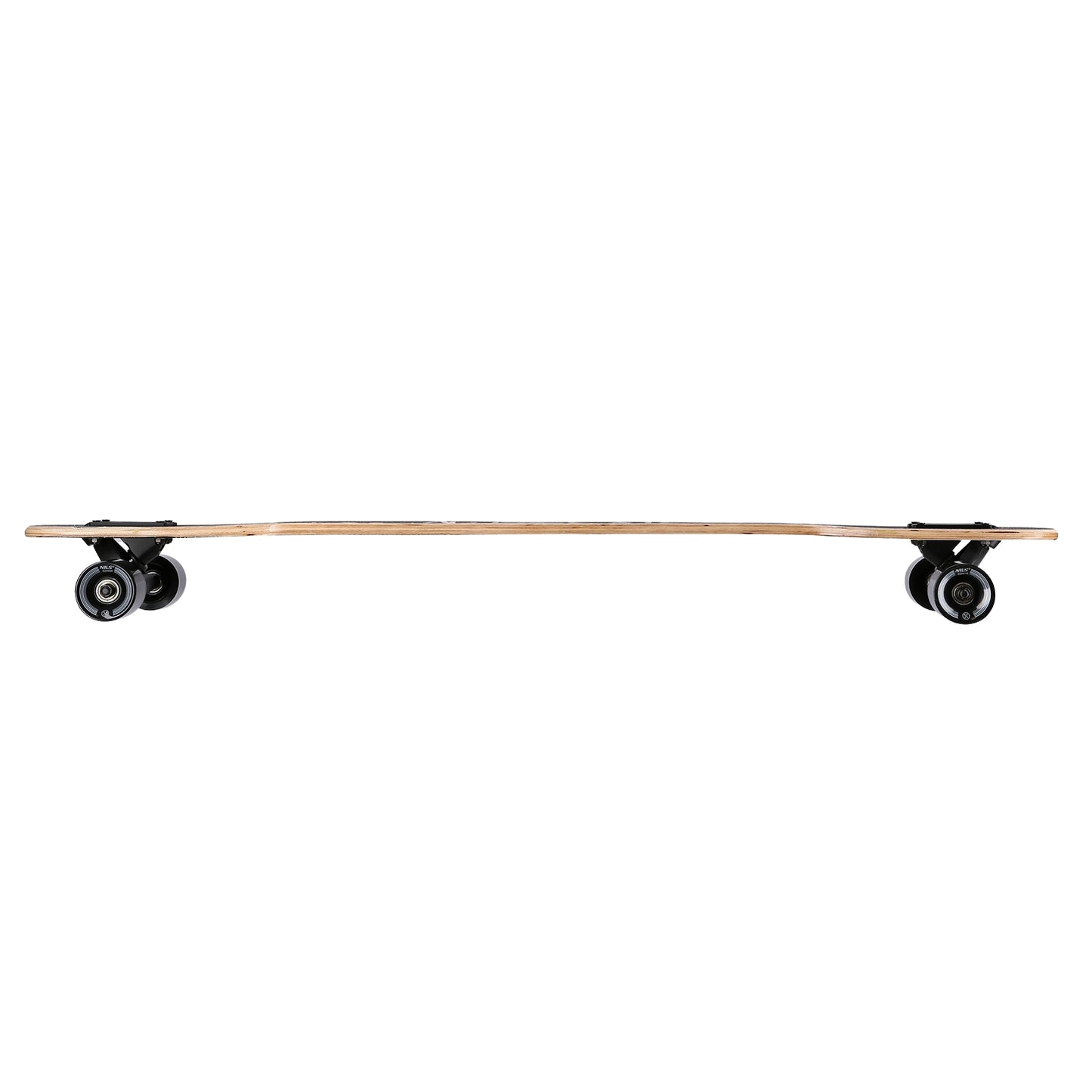 Longboard – Skull Design, Wood Deck