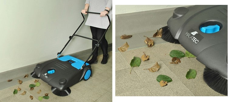 Long brush for a sweeper