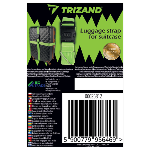 Luggage belt for 25812 suitcase