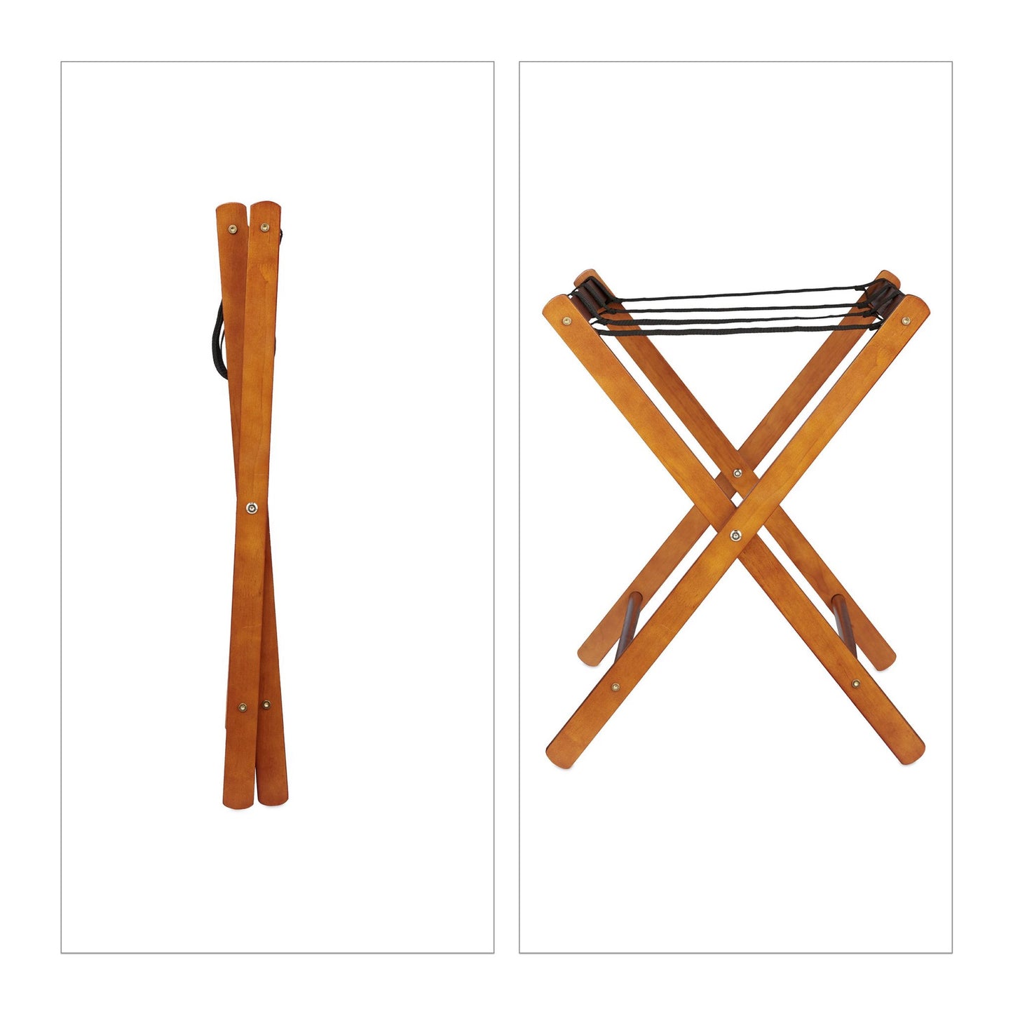 Luggage bench wood