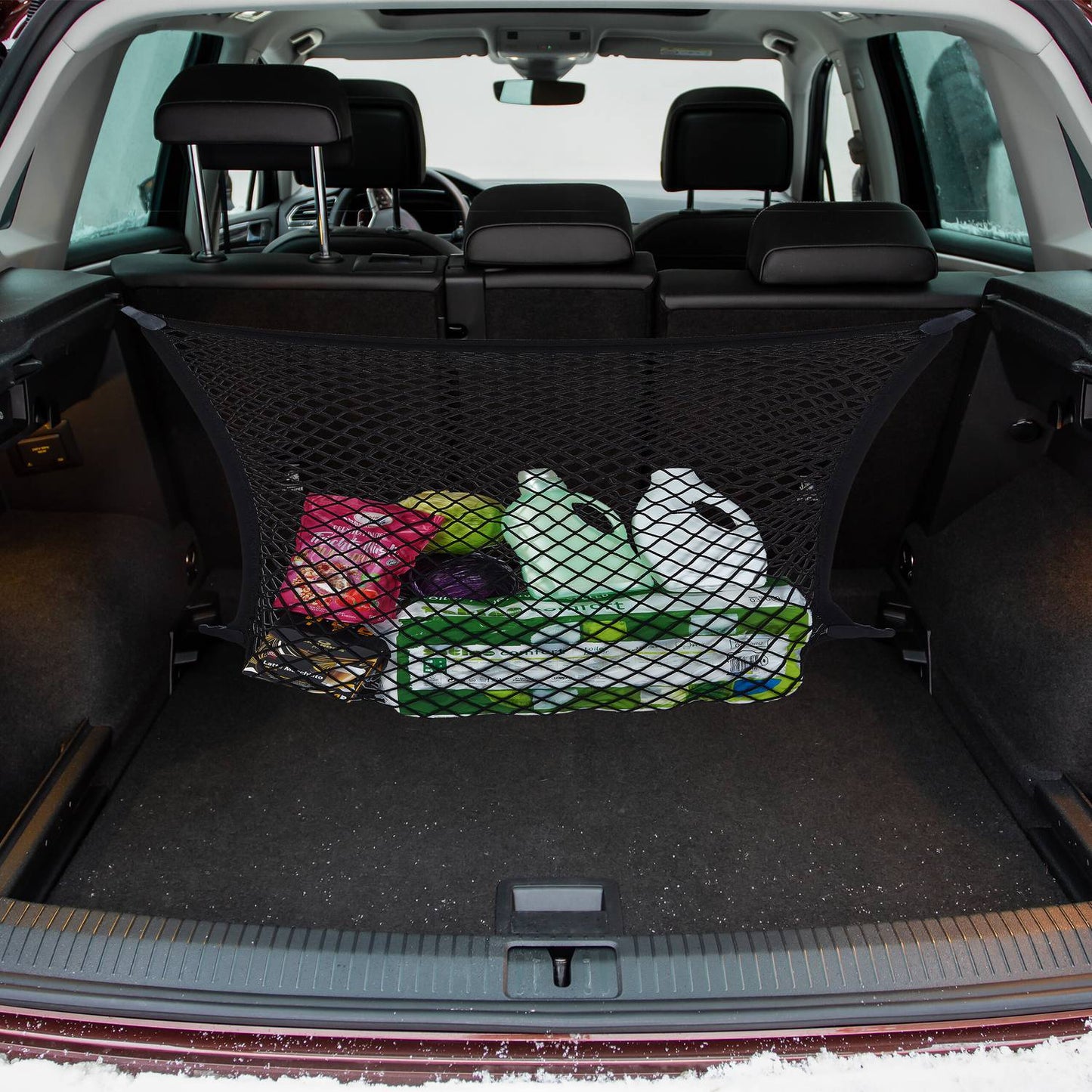 Luggage net for the car