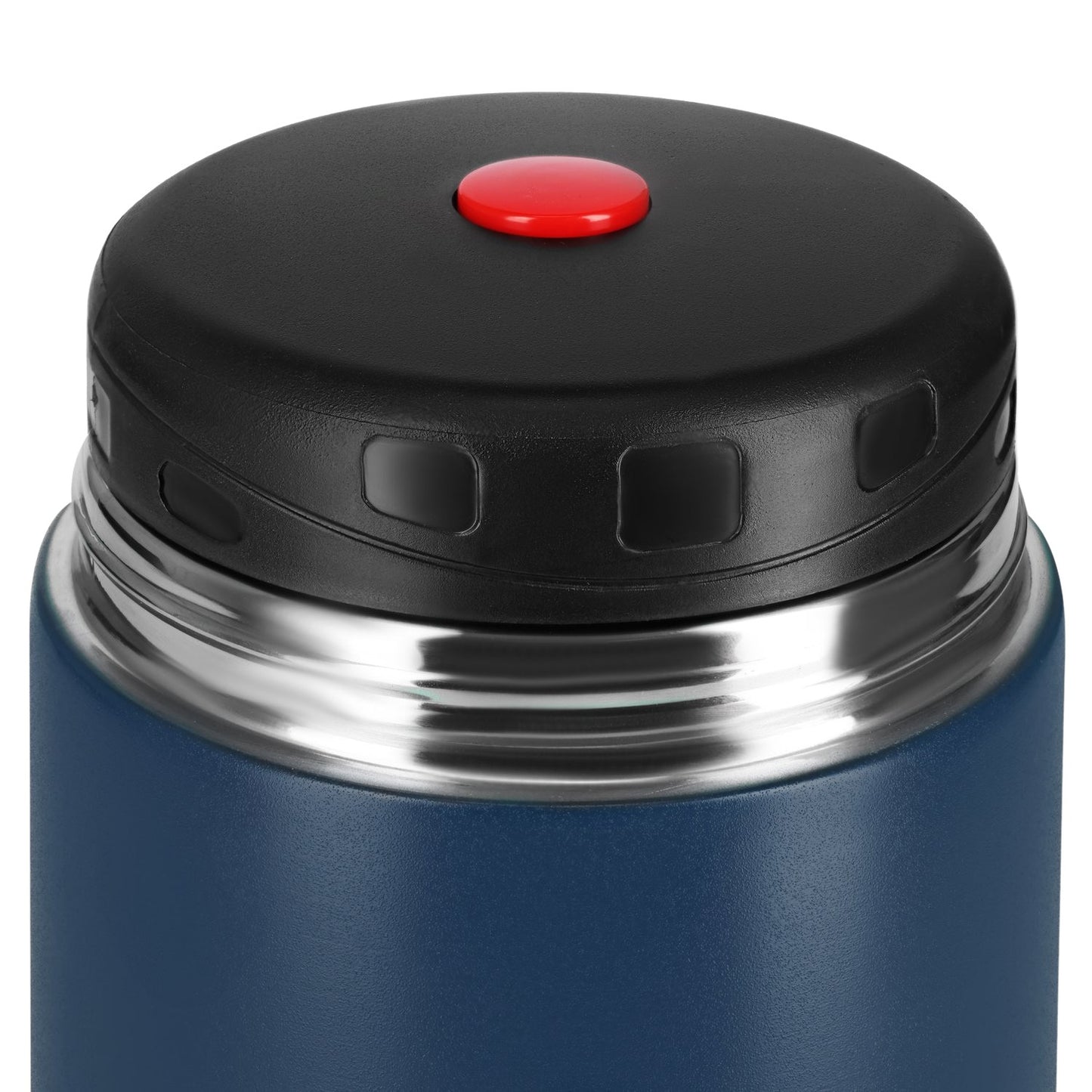 Lunch Thermos 1000ml, Blue, Insulated Flask