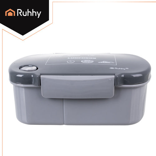 Lunchbox 800ml Gray – Leak-Proof, Microwave Safe