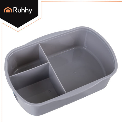 Lunchbox 800ml Gray – Leak-Proof, Microwave Safe