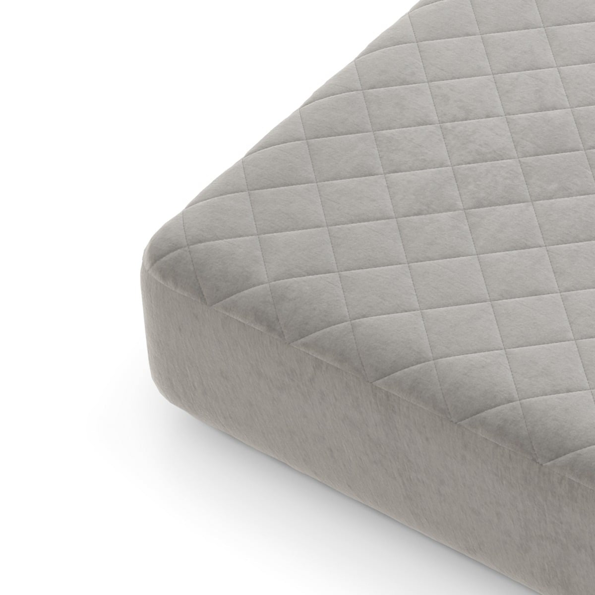 Luxury Mattress Protector, Deep Pocket, Grey, 140x200 cm