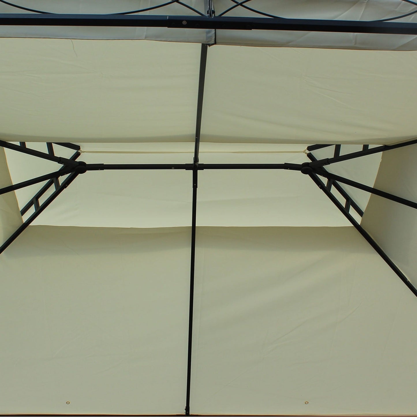 Cream Luxury Garden Pavilion Tent 3x4 m - Perfect for terrace