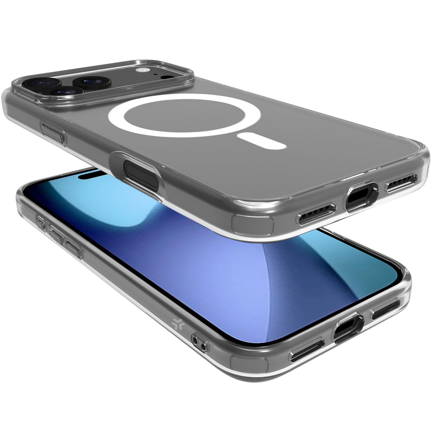 MagSafe-Compatible TPU Case for iPhone 17 Pro Max, Clear