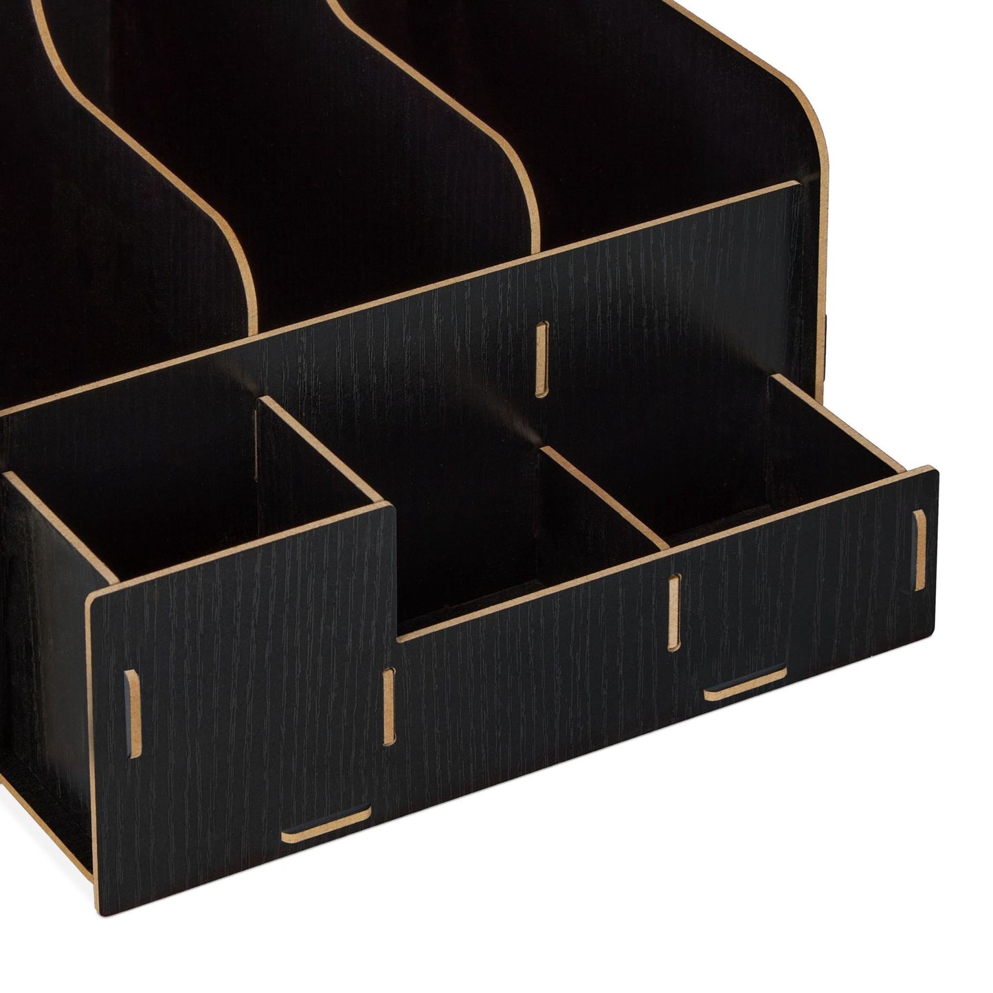 Magazine and tool box with 3 compartments