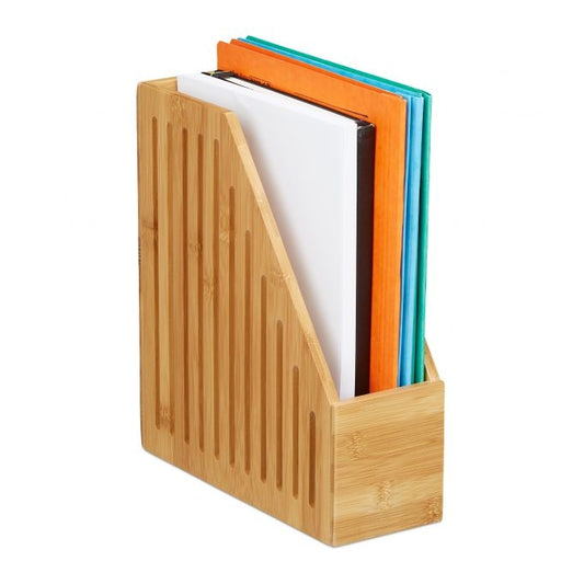 Magazine collector A4 bamboo