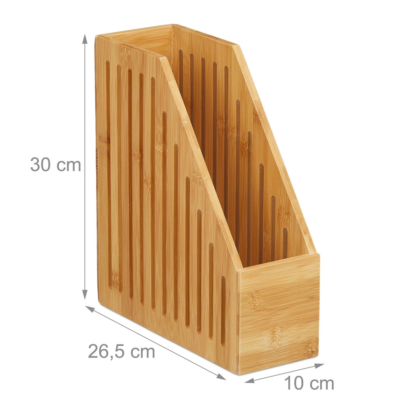 Magazine collector A4 bamboo