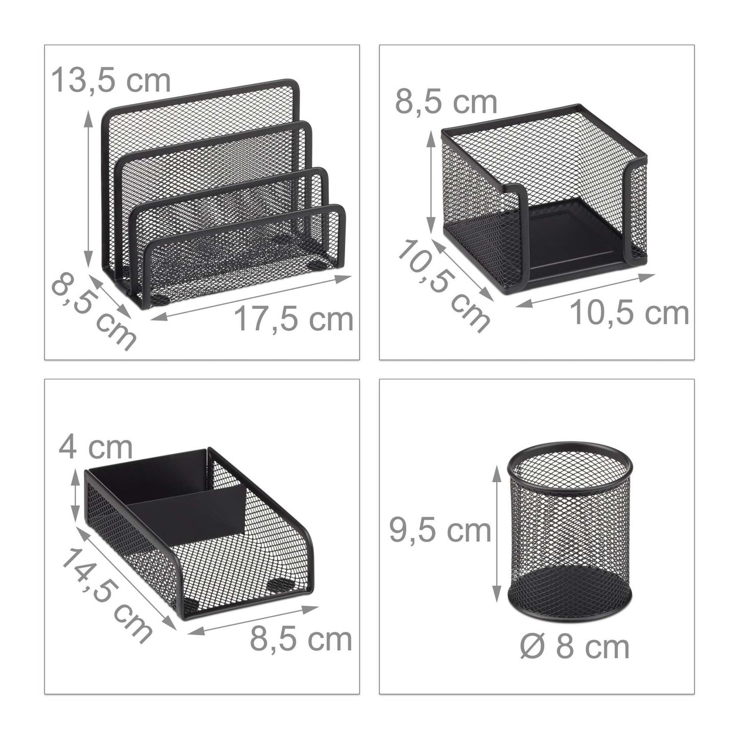 Magazine collector with 2 compartments
