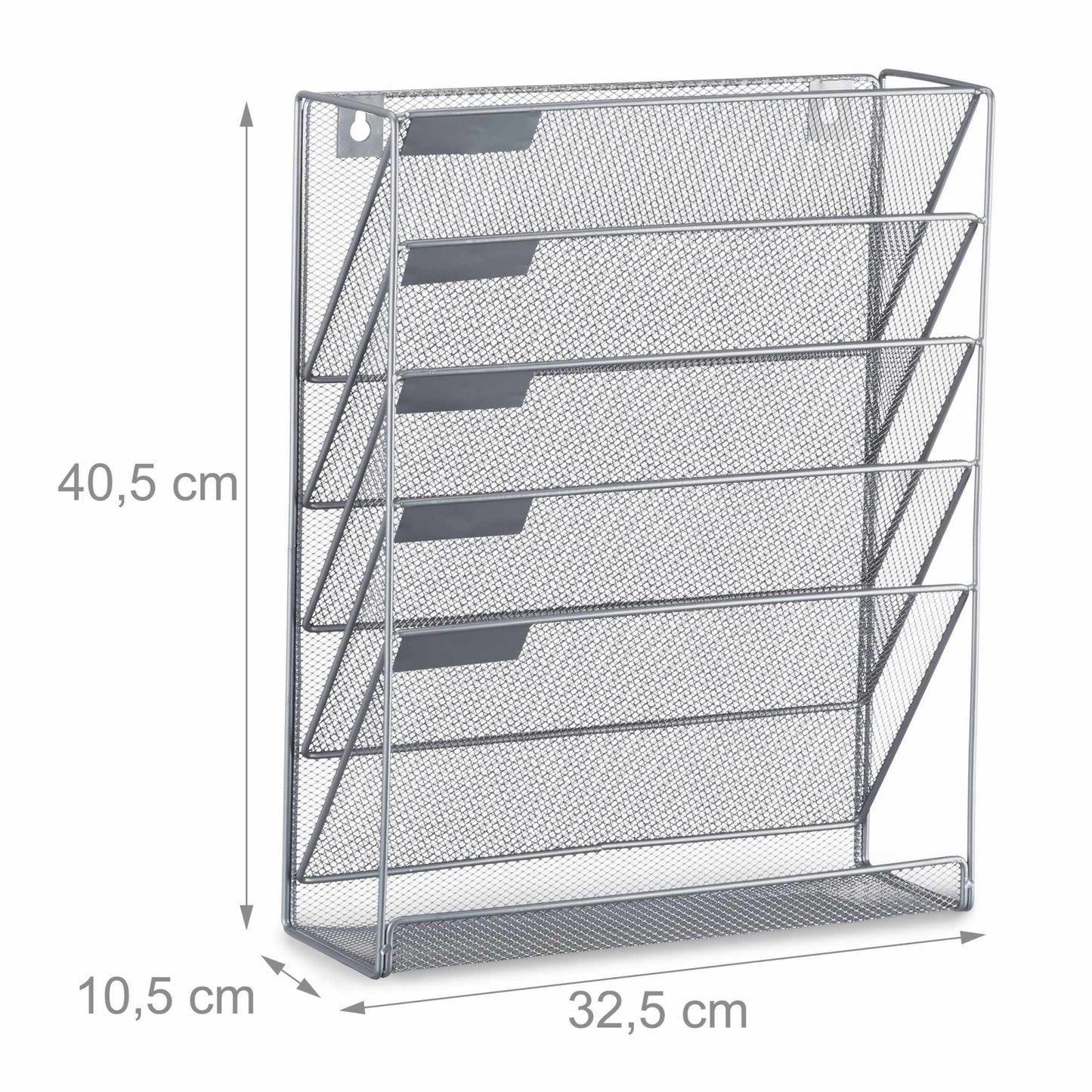 Magazine holder wall