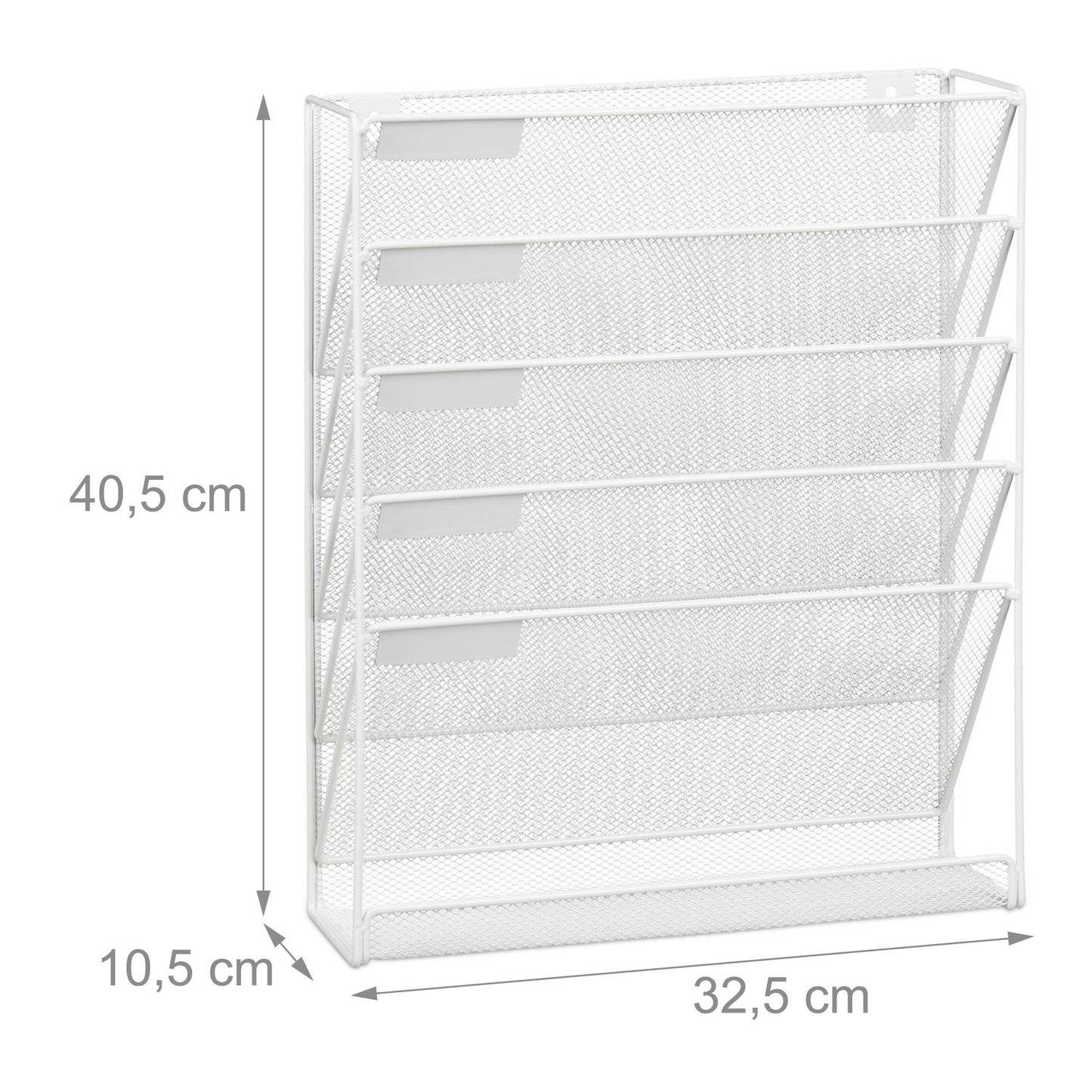 Magazine holder wall