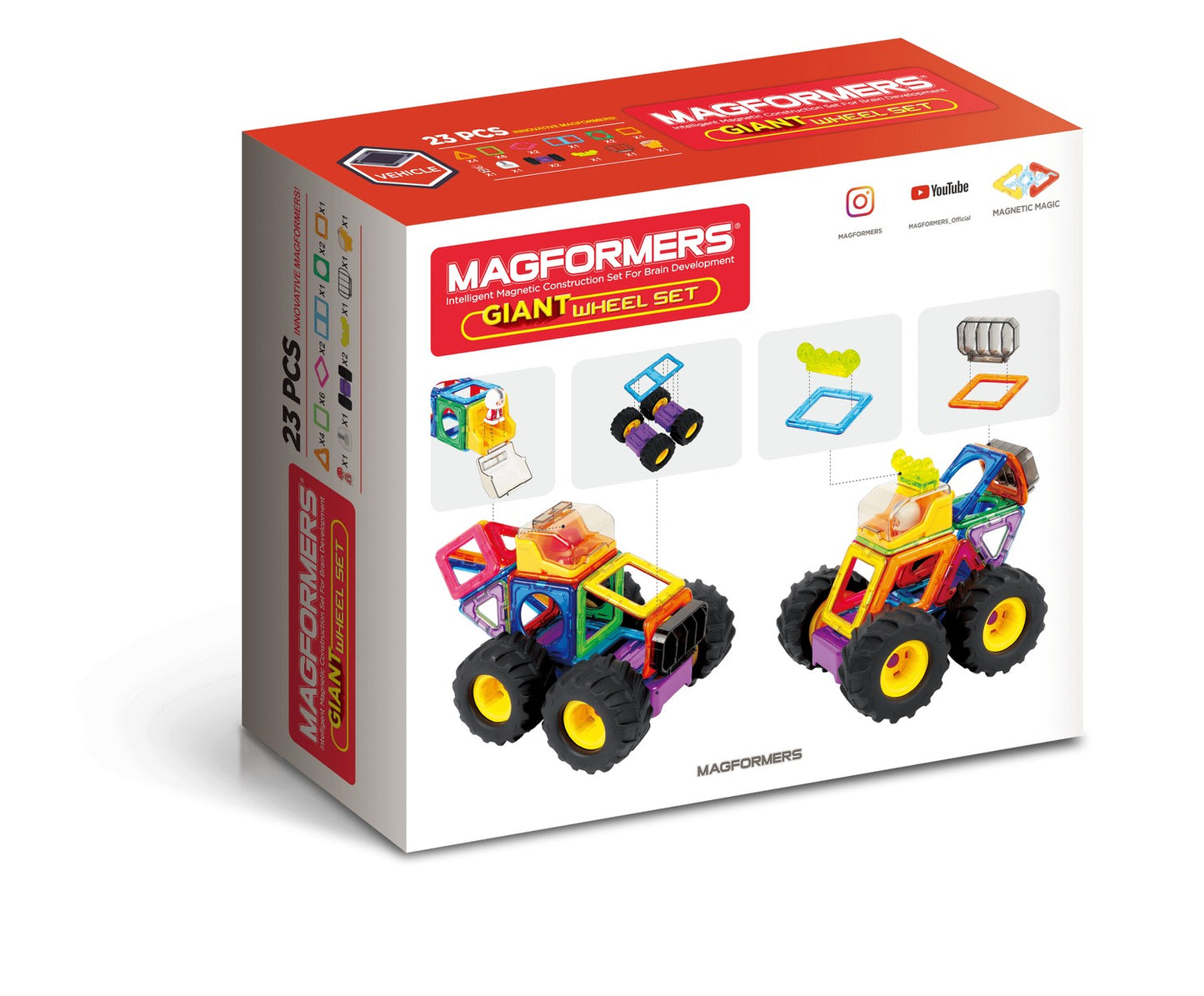 Magformers Magnet Constructor Set Giant Wheel