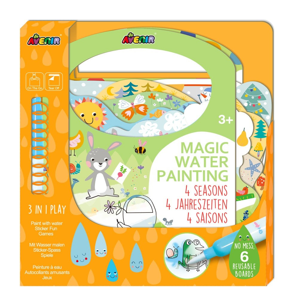 Magic Water Painting Set for Kids - 4 Seasons Design