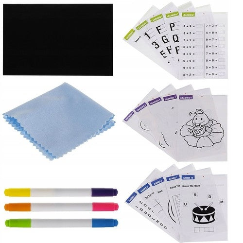 Magic board kids tablet Magic Drawing Pad LED drawing pens 16950