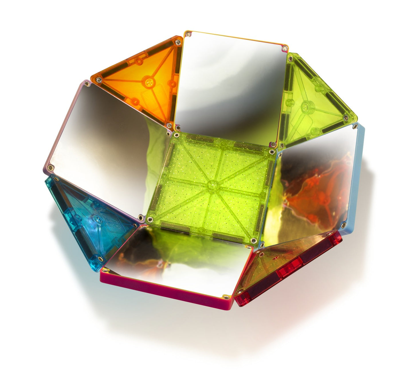Magna-Tiles Magnetic Building Tiles Stardust, 15 Pcs