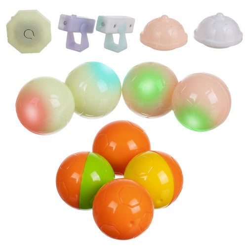 Magnetic Ball Track Set, 110-Piece Educational Blocks