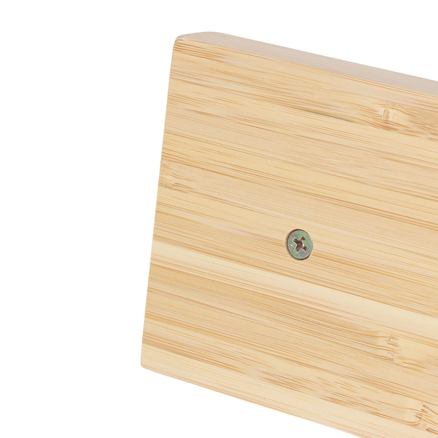 Magnetic Bamboo Knife Block – Reversible, Stable Stand