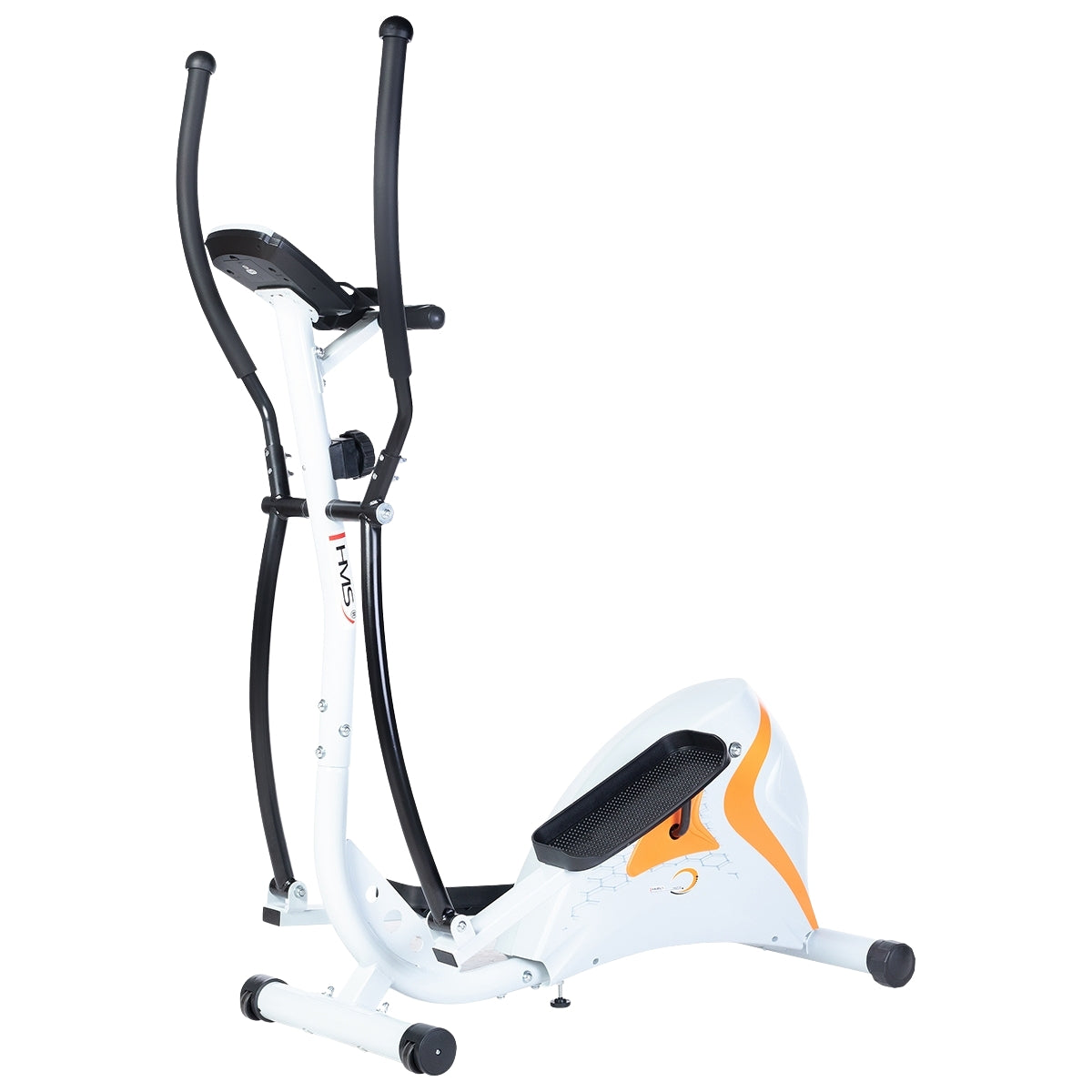 Magnetic Elliptical Trainer, White, Home Fitness Equipment