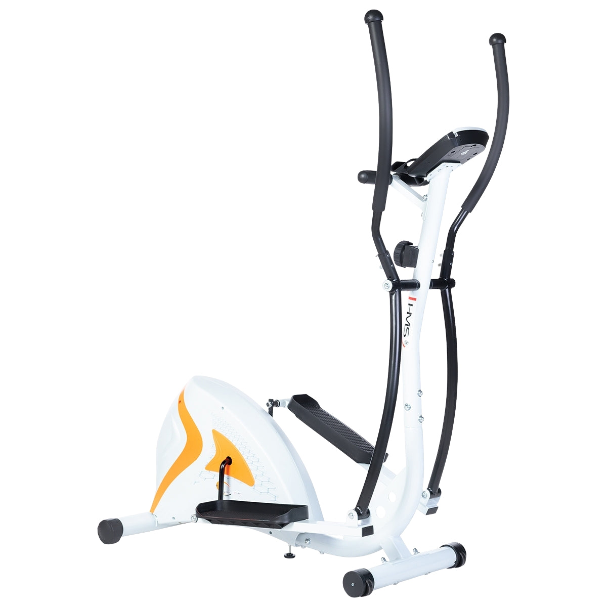 Magnetic Elliptical Trainer, White, Home Fitness Equipment