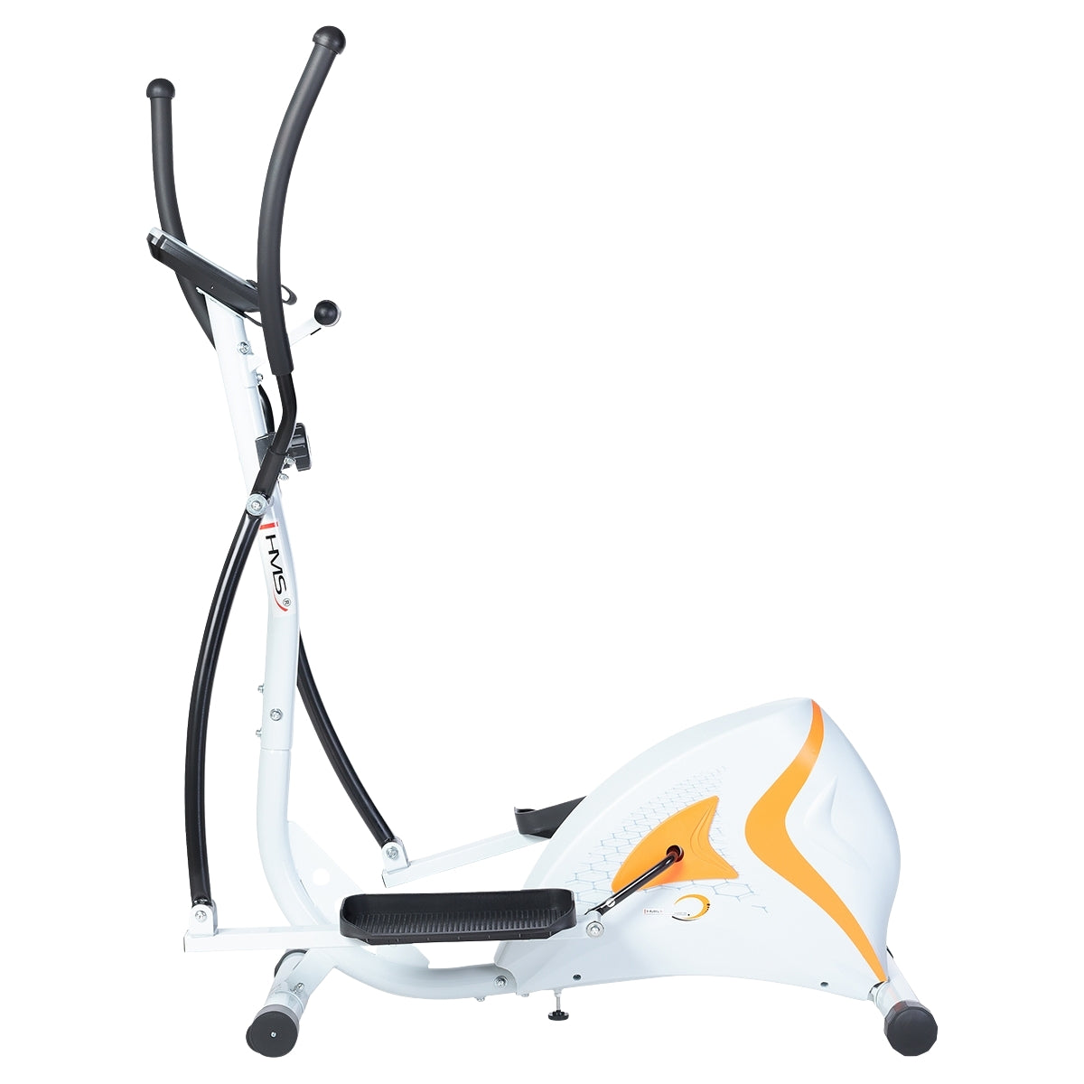 Magnetic Elliptical Trainer, White, Home Fitness Equipment
