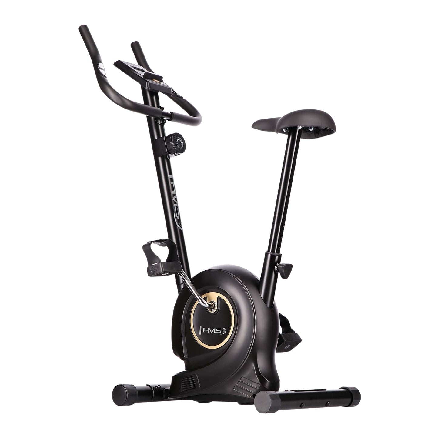 Magnetic Stationary Bike, Adjustable Resistance, Black