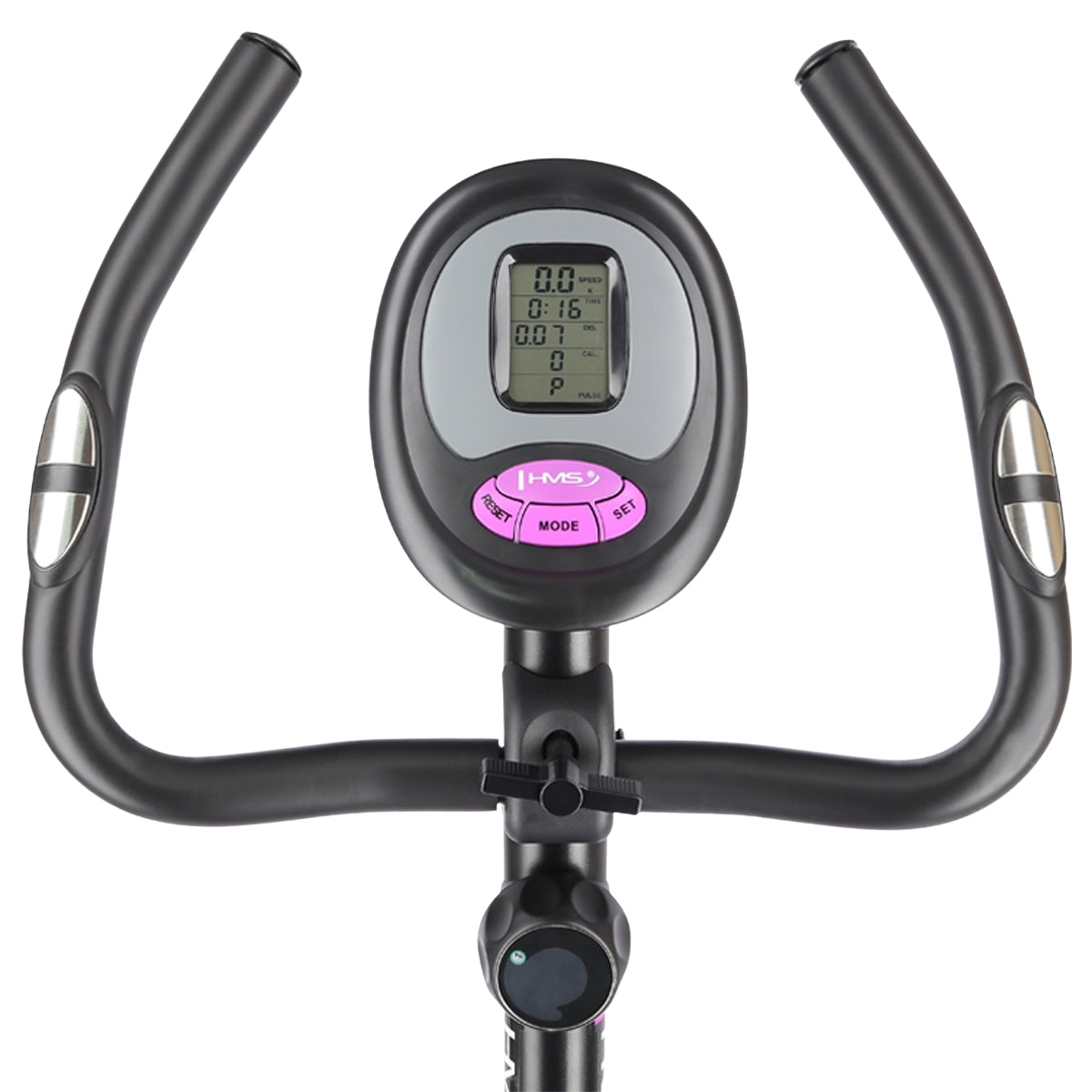 Magnetic Stationary Bike, Black/Purple
