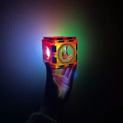 Magnetic blocks - track 83 pieces. Kruzzel 22684