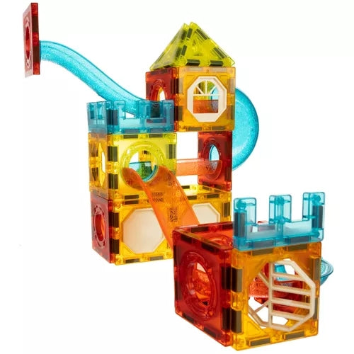 Magnetic blocks - track 83 pieces. Kruzzel 22684