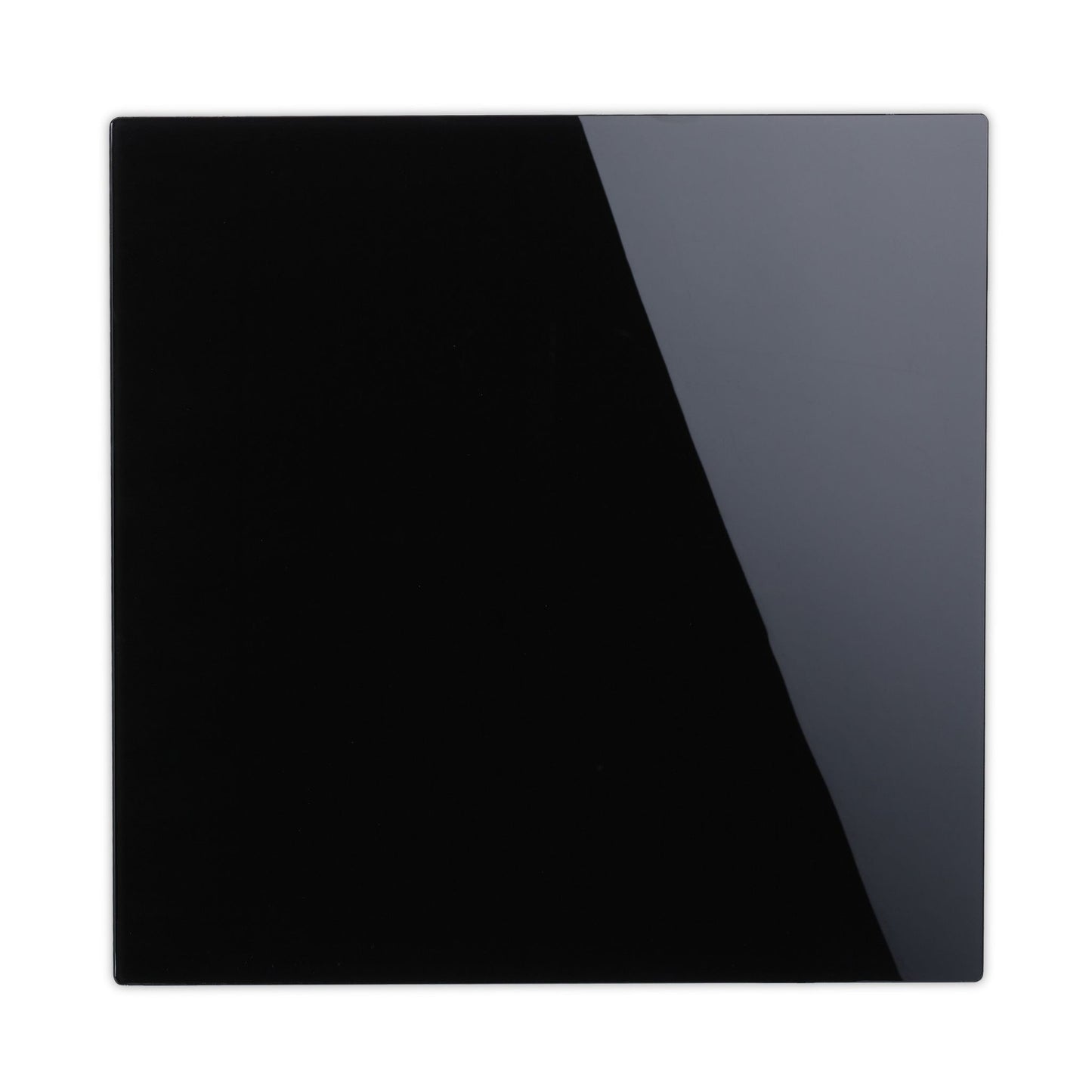 Magnetic board in black glass