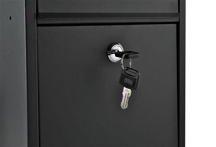 Mailbox S6237 - black