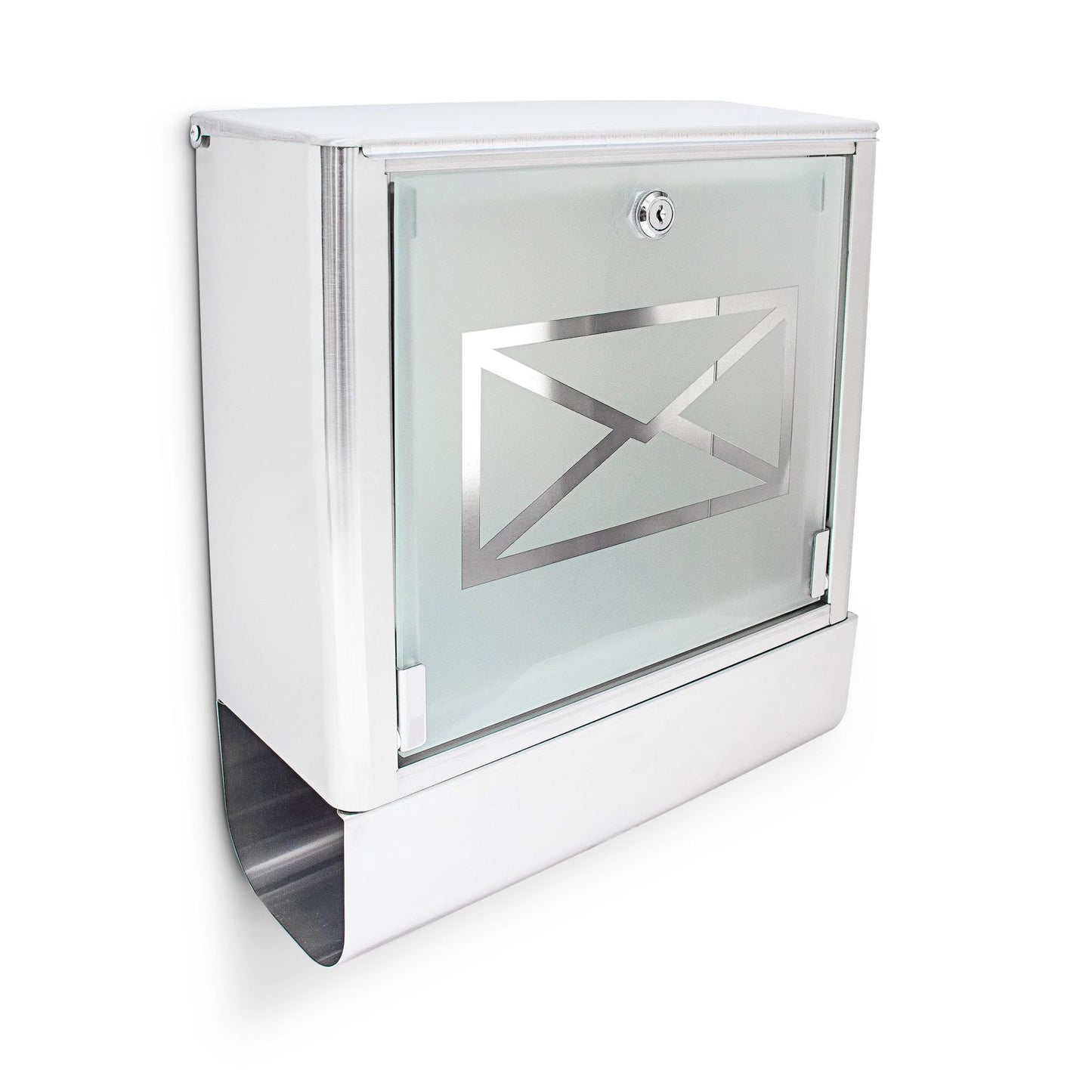 Mailbox in stainless steel