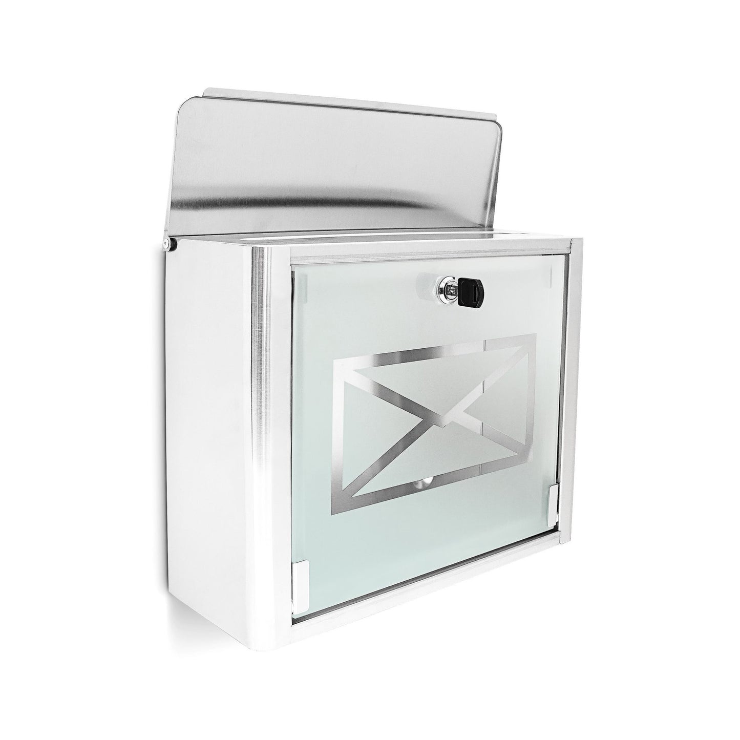 Mailbox in stainless steel
