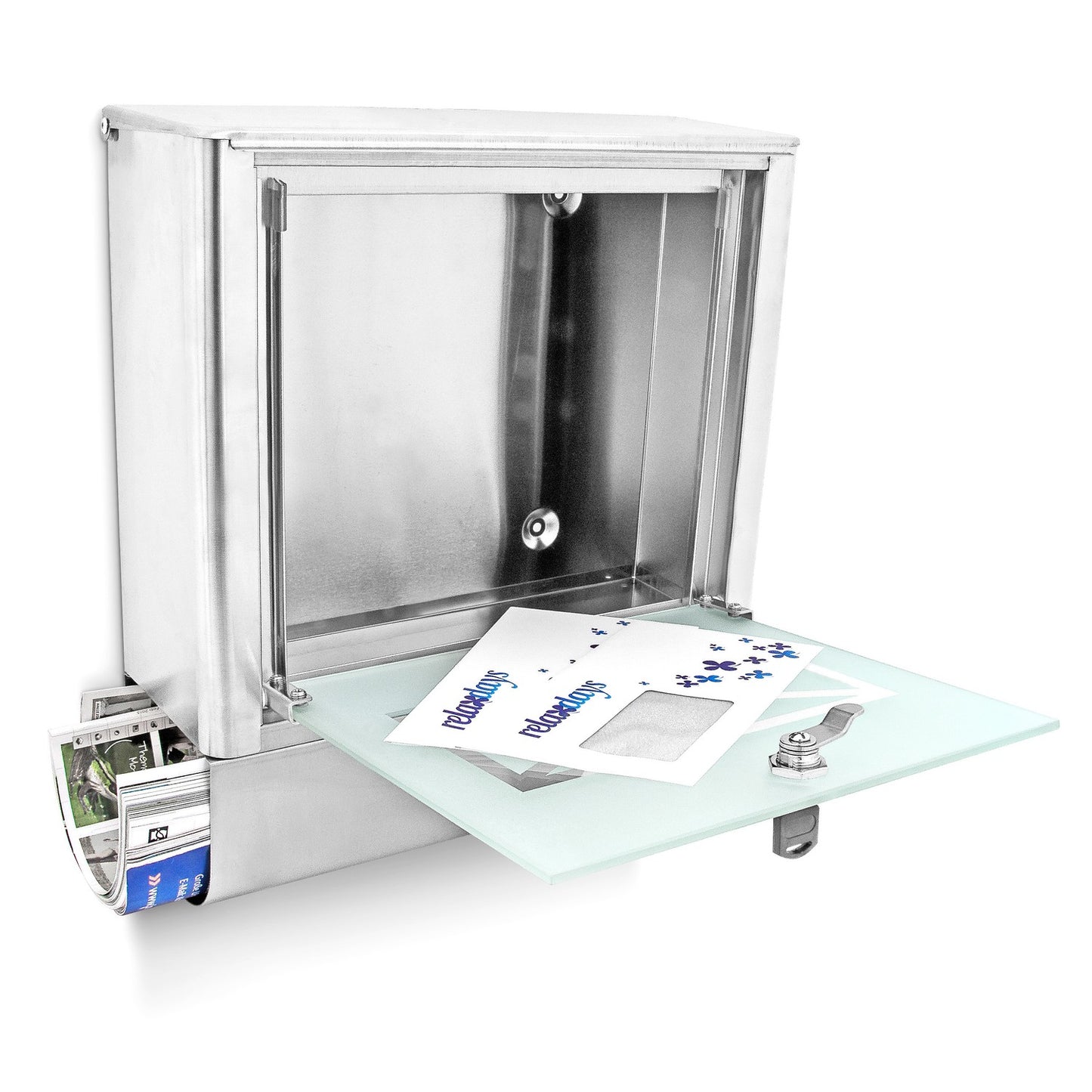 Mailbox in stainless steel