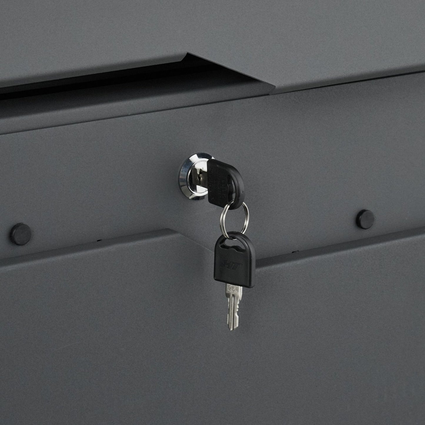 Mailbox with Newspaper Holder – Modern Design, Secure Lock