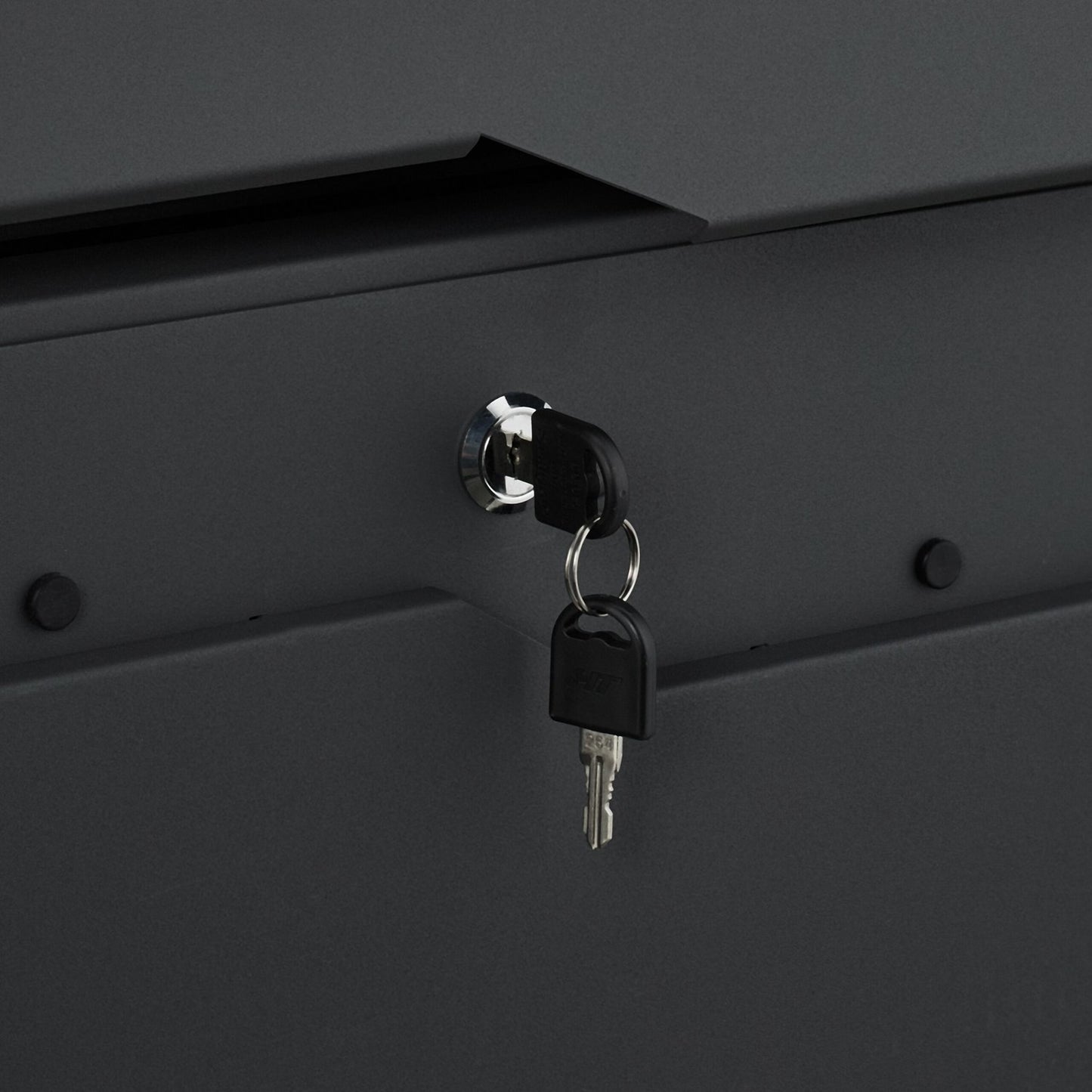 Mailbox with Newspaper Holder – Modern Design, Secure Lock