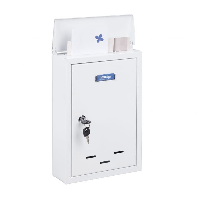 Mailbox with nameplate