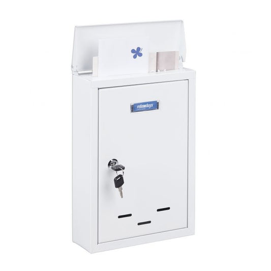 Mailbox with nameplate