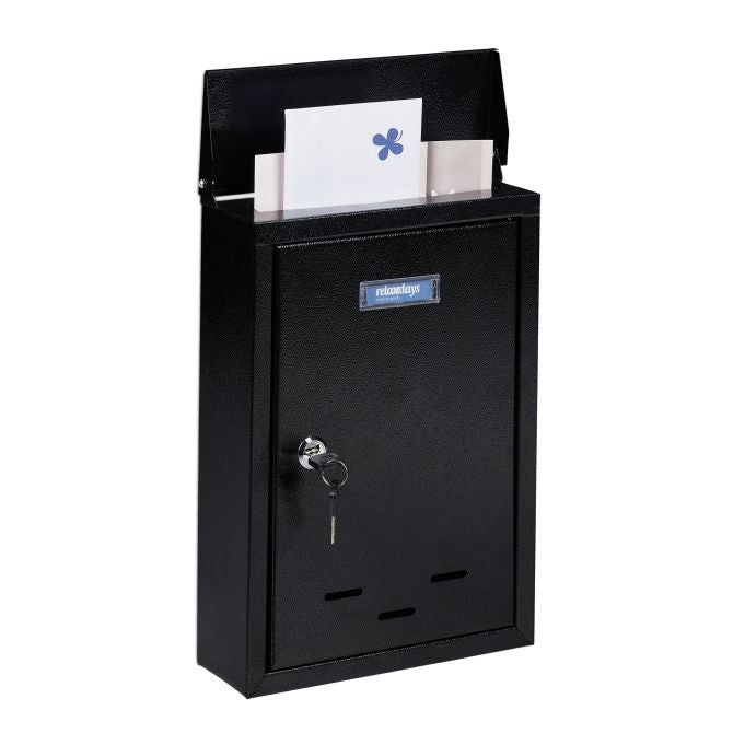 Mailbox with name tag