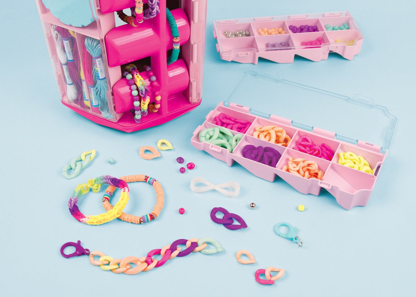 Make It Real 5 In 1 Activity Tower Dyi Jewelry Set