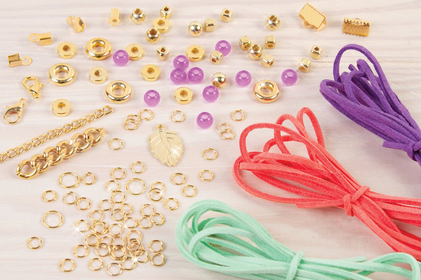 Make It Real Diy Jewelry Set Suede Bracelets