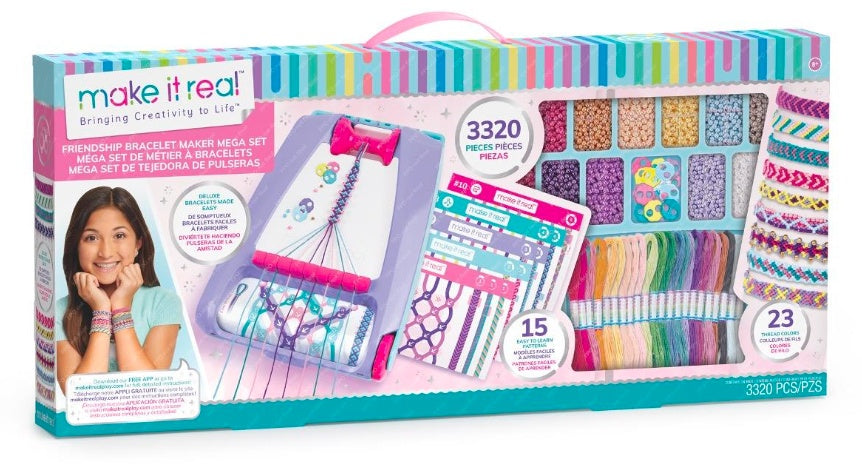 Make It Real Diy Mega Friendship Bracelet Maker Set