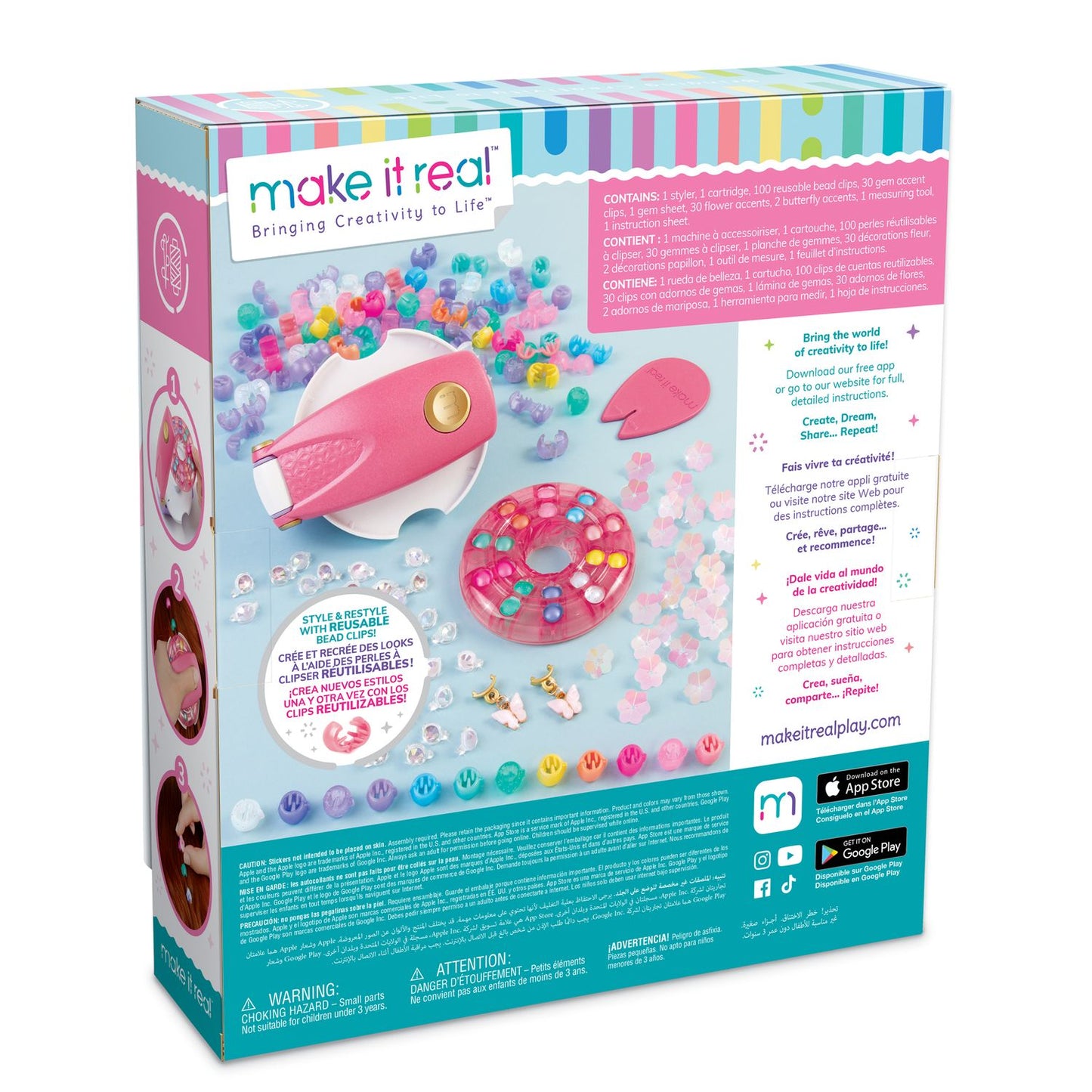 Make It Real Hair Styling Set Snap N´ Glam