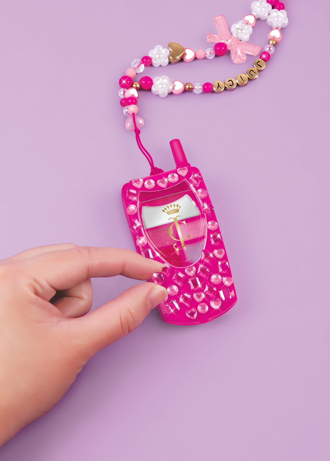 Make It Real Juicy Couture Dial Up The Style Lip Gloss Phone And Diy Lanyard