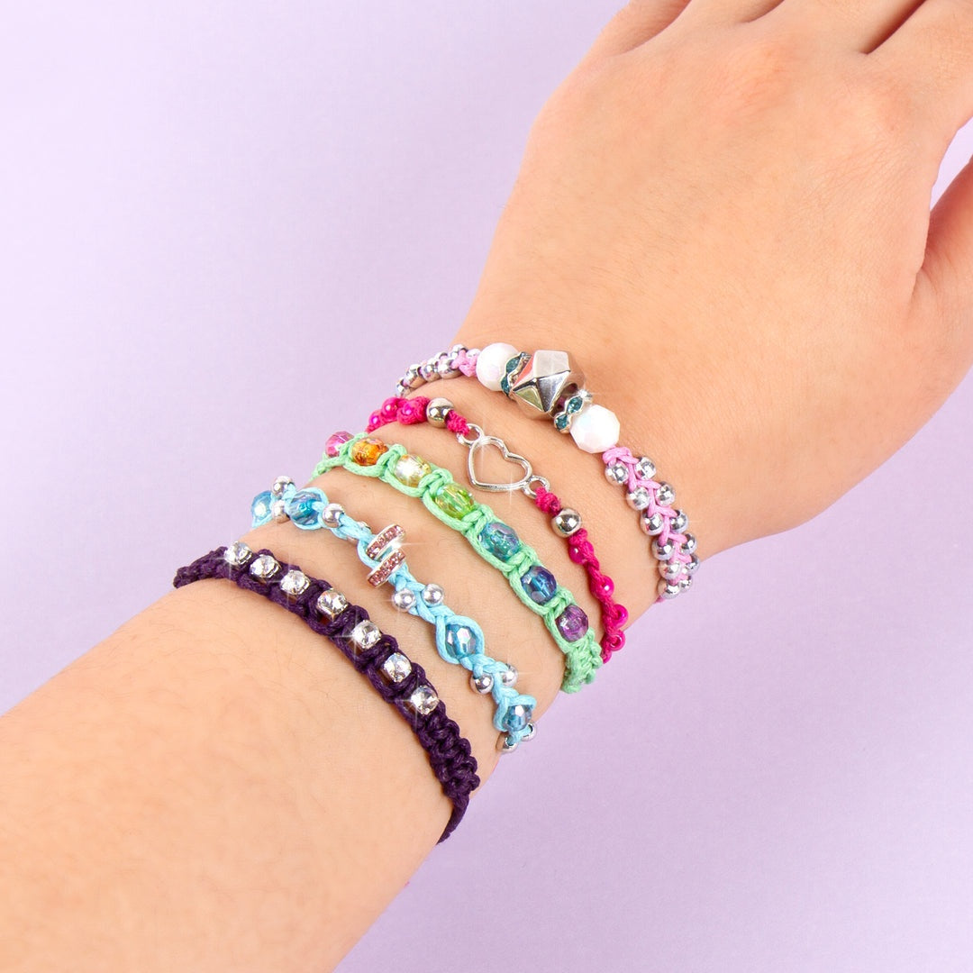 Make It Real Rainbow Bling Bracelets Diy Jewelry Set